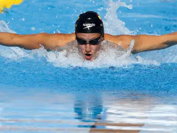 Mireia Belmonte consigue la medalla de bronce en los 400 metros estilos Mireia Belmonte consigue la medalla de bronce en los 400 metros estilos