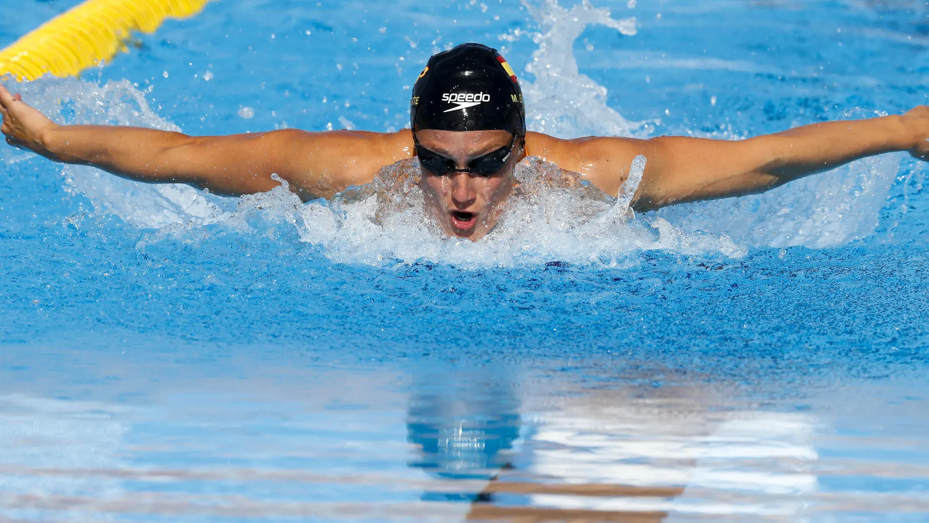 Mireia Belmonte consigue la medalla de bronce en los 400 metros estilos Mireia Belmonte consigue la medalla de bronce en los 400 metros estilos