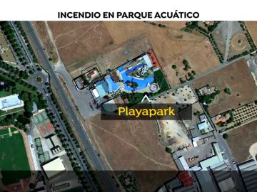 500 desalojados por un incendio en un parque acuático de Ciudad Real