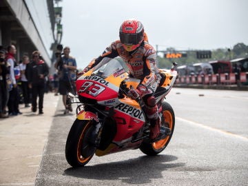 Marc Márquez consigue la pole en el GP de República Checa