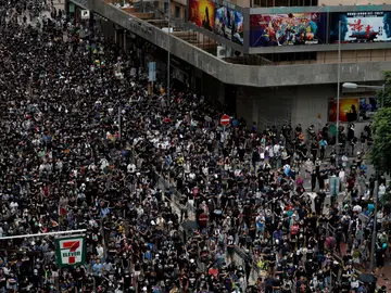 Protesta en Hong Kong Protesta en Hong Kong