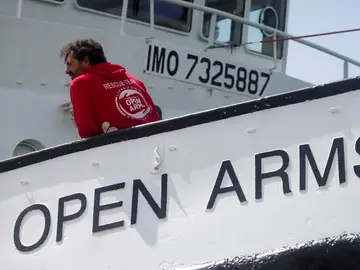 El fundador y director de la ONG Proactiva Open Arms El fundador y director de la ONG Proactiva Open Arms