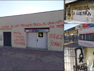 Alrededores del estadio de Vallecas y la ciudad deportiva