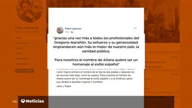 Pablo Iglesias e Irene Montero anuncian el nacimiento de su tercer hijo