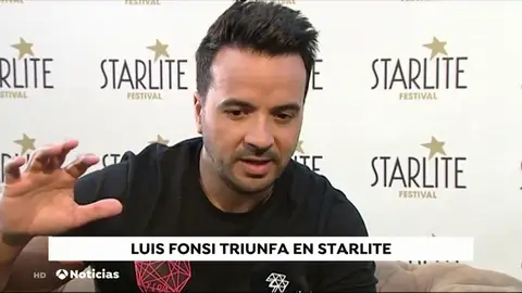 Luis Fonsi, "muy agradecido con su efusivo y cariñoso público" en el Starlite Luis Fonsi, "muy agradecido con su efusivo y cariñoso público" en el Starlite