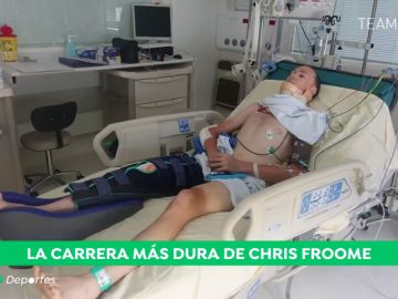 La carrera más dura de Chris Froome: el ciclista inicia la rehabilitación para correr el Tour de 2020