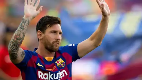 Messi en el Camp Nou Messi en el Camp Nou