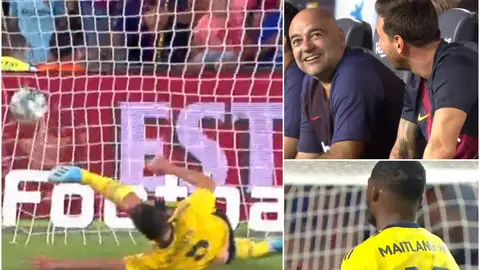 El gol en propia puerta del Arsenal que ponía el empate en el marcador El gol en propia puerta del Arsenal que ponía el empate en el marcador