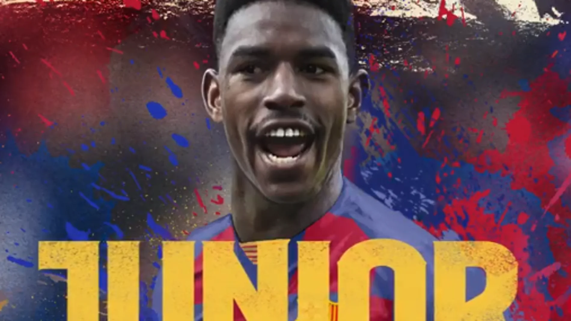 Junior Firpo, nuevo jugador del Barcelona Junior Firpo, nuevo jugador del Barcelona