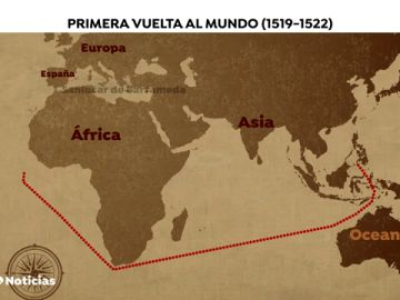 Elcano y Magallanes, la primera vuelta al mundo hace 500 años