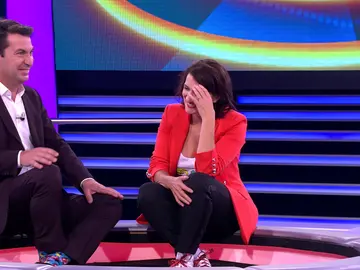 Arturo Valls y Silvia Abril en '¡Ahora caigo!' Arturo Valls y Silvia Abril en '¡Ahora caigo!'