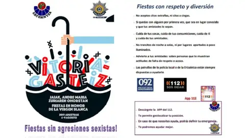 Las polémicas recomendaciones de la Ertzaintza Las polémicas recomendaciones de la Ertzaintza