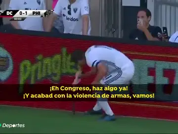 Marca gol y manda un mensaje por los 29 muertos en dos tiroteos en EEUU: "¡Hagan algo ya!" Marca gol y manda un mensaje por los 29 muertos en dos tiroteos en EEUU: "¡Hagan algo ya!"