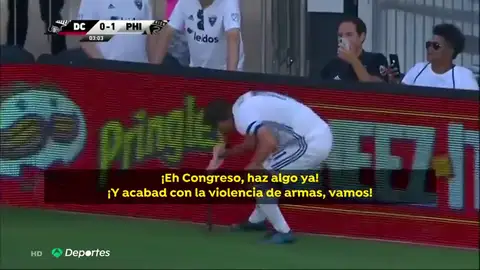 Marca gol y manda un mensaje por los 29 muertos en dos tiroteos en EEUU: "¡Hagan algo ya!" Marca gol y manda un mensaje por los 29 muertos en dos tiroteos en EEUU: "¡Hagan algo ya!"