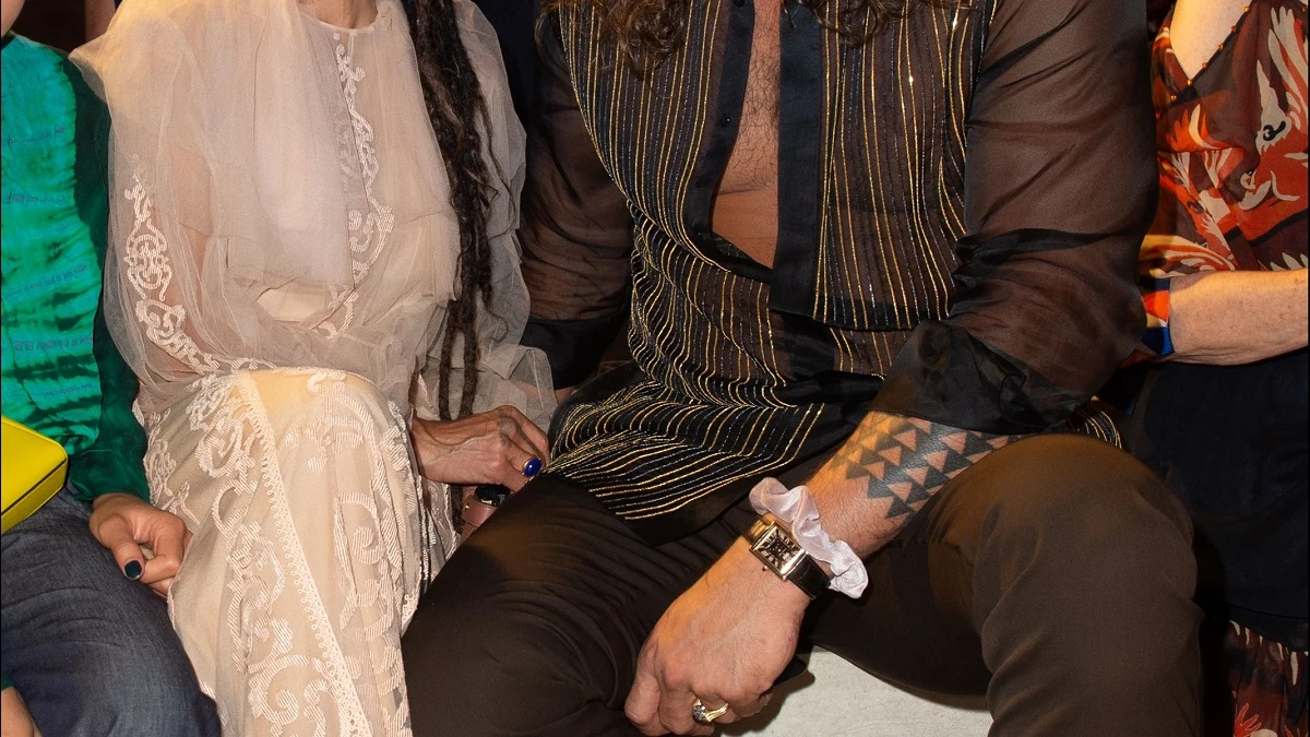 Jason Momoa y su mujer Lisa Bonet