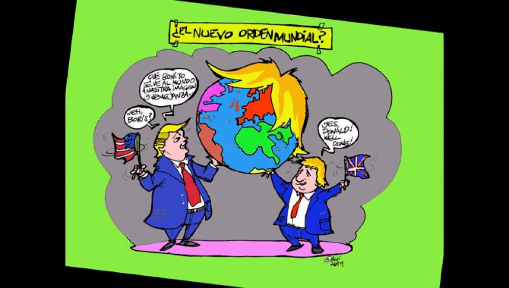 El nuevo orden mundial, la viñeta de Alfredo Boto