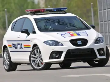 Coche de la Policía rumana Coche de la Policía rumana