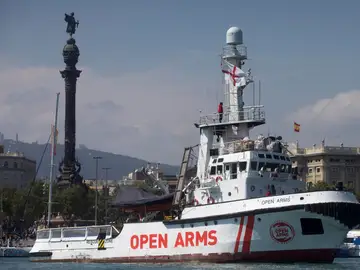 El buque de la ONG Proactiva Open Arms El buque de la ONG Proactiva Open Arms