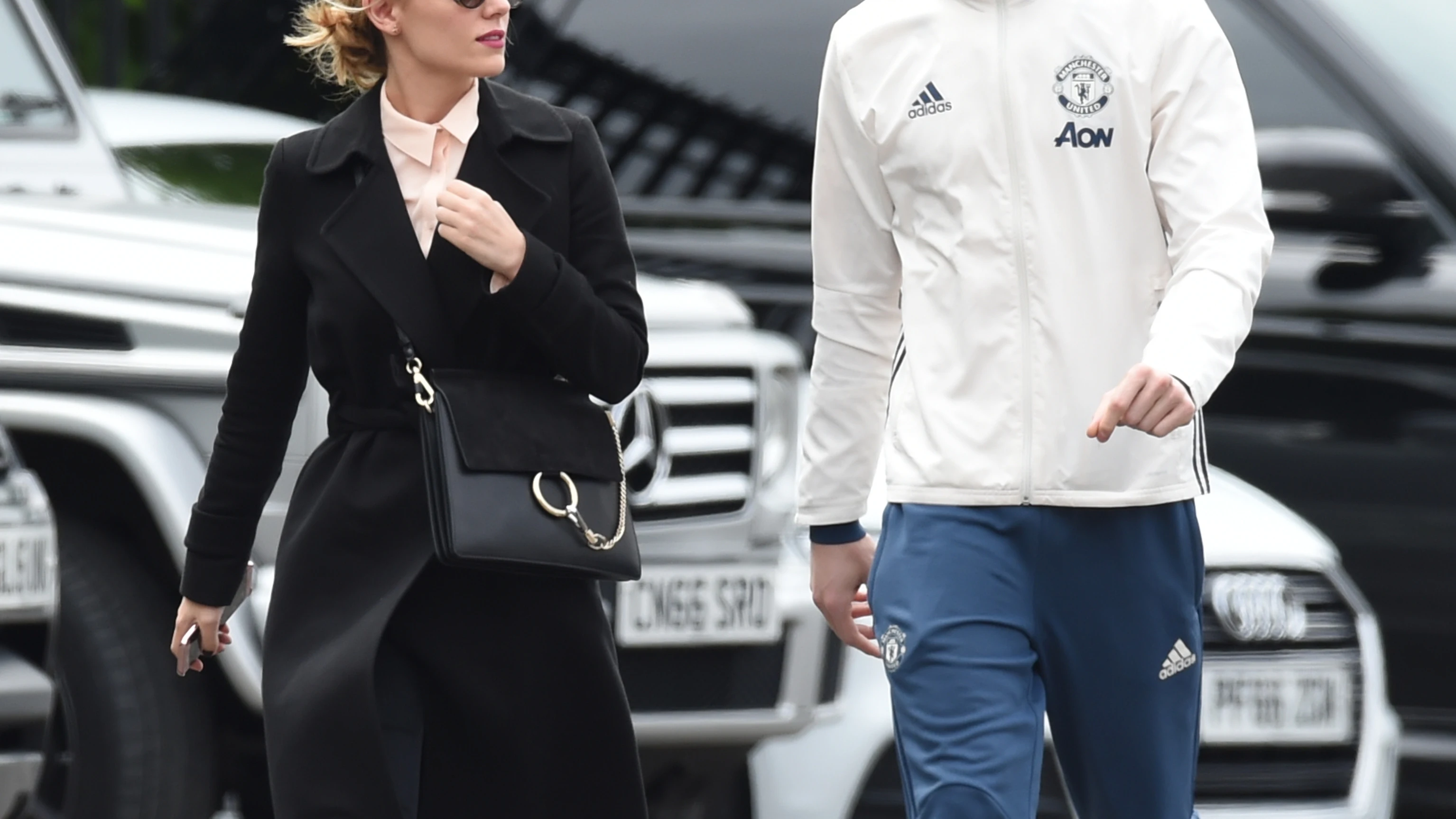 Edurne y David de Gea Edurne y David de Gea