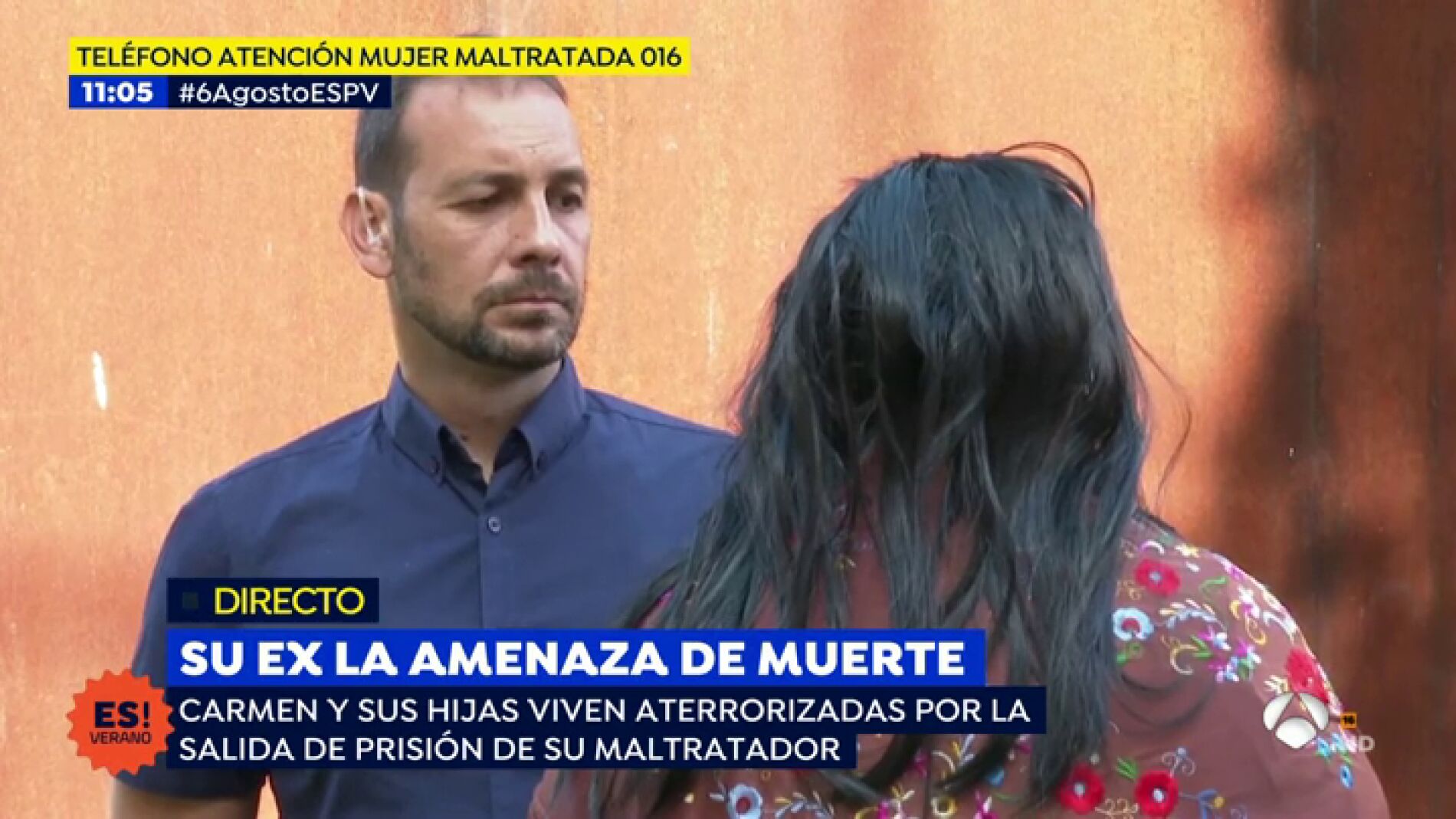 El exmarido saldr&aacute; de prisi&oacute;n y la amenza de muerte 