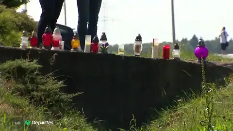 Así fue el accidente mortal de Bjorg Lambrecht: podría haberse desmayado y chocó contra un bordillo de hormigón Así fue el accidente mortal de Bjorg Lambrecht: podría haberse desmayado y chocó contra un bordillo de hormigón