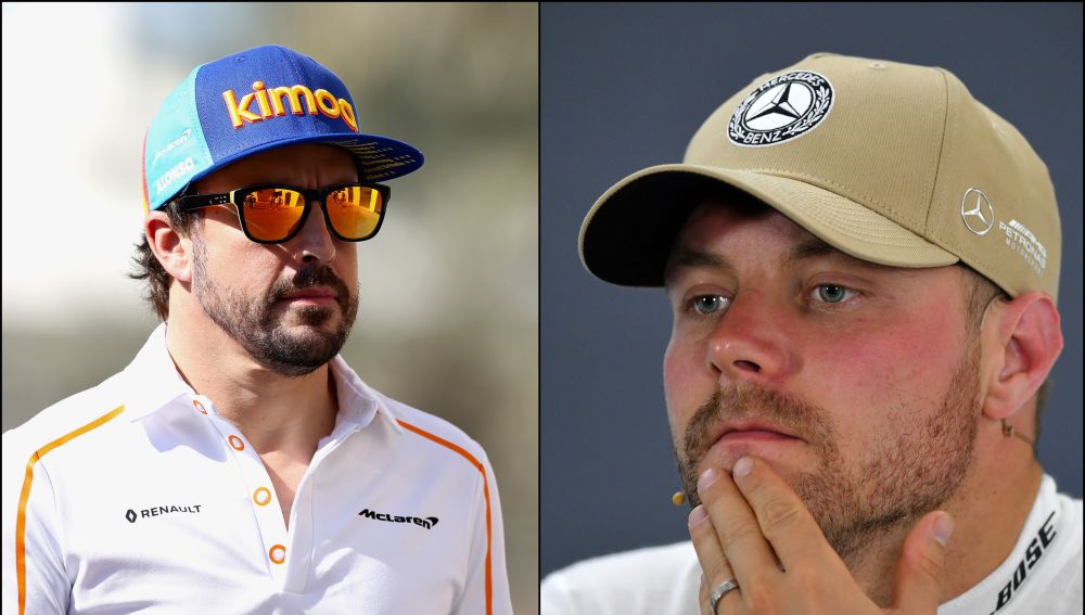 Alonso y Bottas
