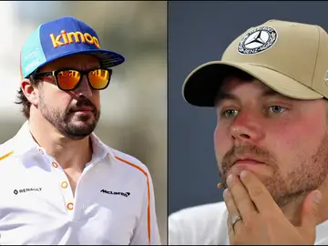 Alonso y Bottas Alonso y Bottas