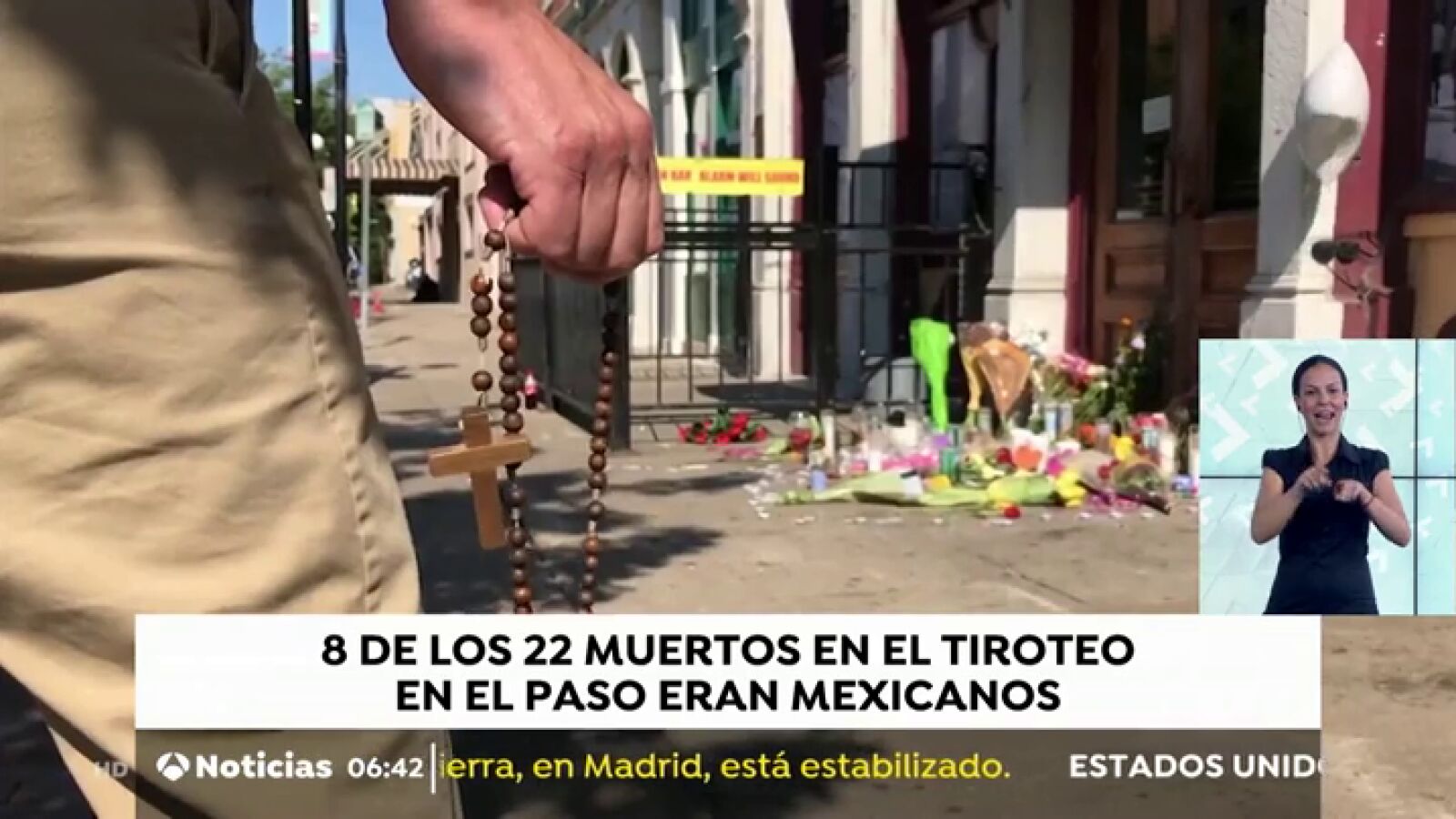 Aumenta a 22 la cifra de muertos en el tiroteo de El Paso, en Texas