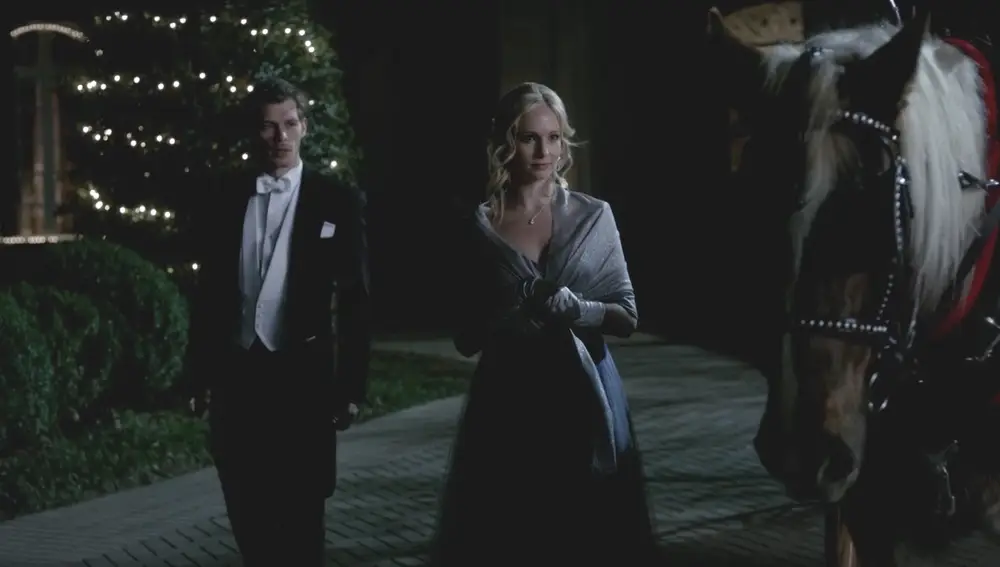 Klaus y Caroline en 'Crónicas Vampíricas'