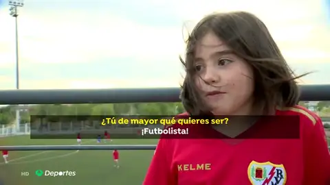 Las niñas españolas ya sueñan con ser futbolistas en vez de cantantes o actrices Las niñas españolas ya sueñan con ser futbolistas en vez de cantantes o actrices
