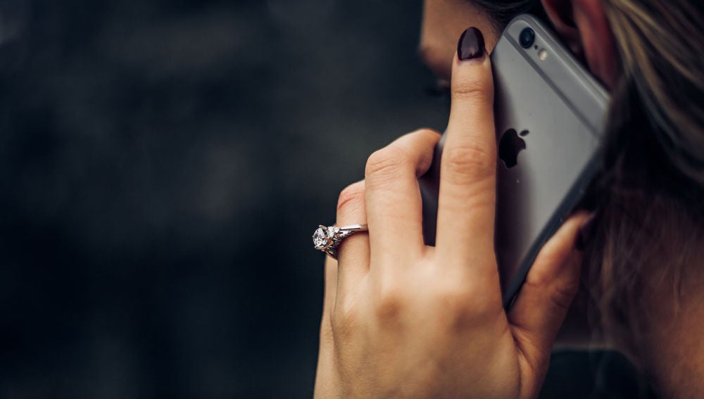Llamada con un iPhone