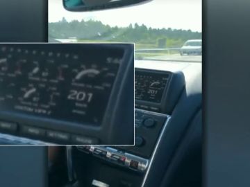 Identificado al subir un vídeo a Internet cuándo conducía a 201 kilómetros por hora