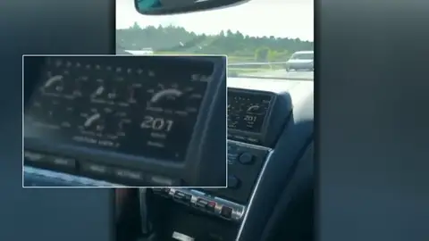 Identificado al subir un vídeo a Internet cuándo conducía a 201 kilómetros por hora Identificado al subir un vídeo a Internet cuándo conducía a 201 kilómetros por hora