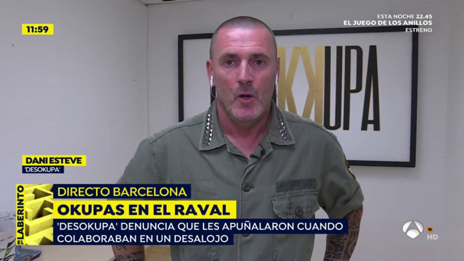 Apuñalan a 'desokupas' en el Raval: 