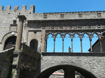 Palacio papal en Viterbo Palacio papal en Viterbo