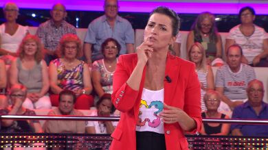 La divertida advertencia de Silvia Abril a Arturo Valls en ‘¡Ahora caigo!’