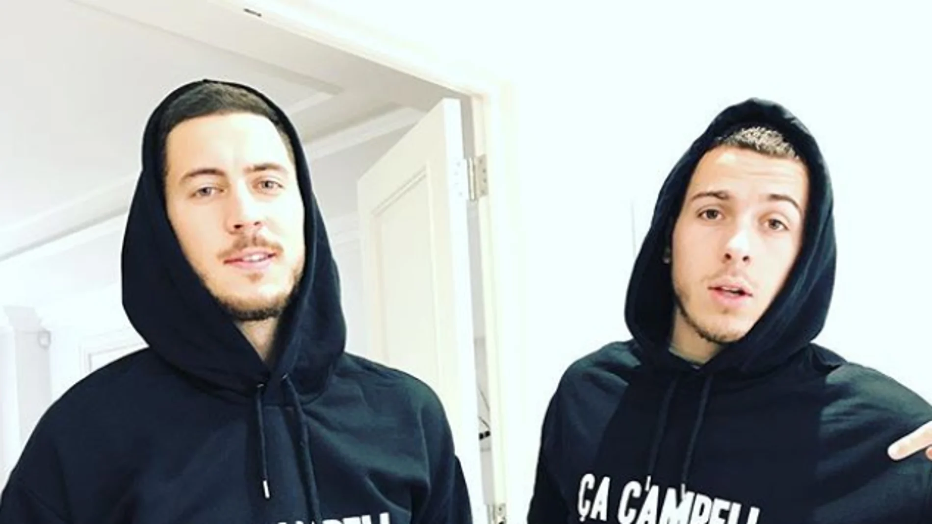 Eden Hazard y Kylian Hazard Eden Hazard y Kylian Hazard