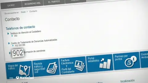 La línea para reclamar multas de la DGT ya no será de pago La línea para reclamar multas de la DGT ya no será de pago