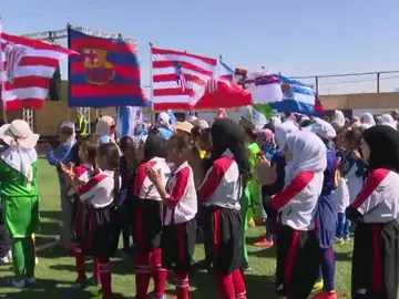 El fútbol, escapatoria para las niñas refugiadas en Jordania El fútbol, escapatoria para las niñas refugiadas en Jordania