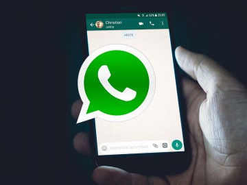 WhatsApp en un smartphone