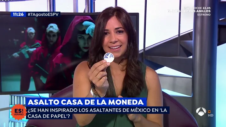 Periodista mexicana sobre el robo en la Casa de la Moneda de México