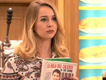 Luisita monta en cólera al ver el reportaje de Amelia y su supuesto novio Luisita monta en cólera al ver el reportaje de Amelia y su supuesto novio