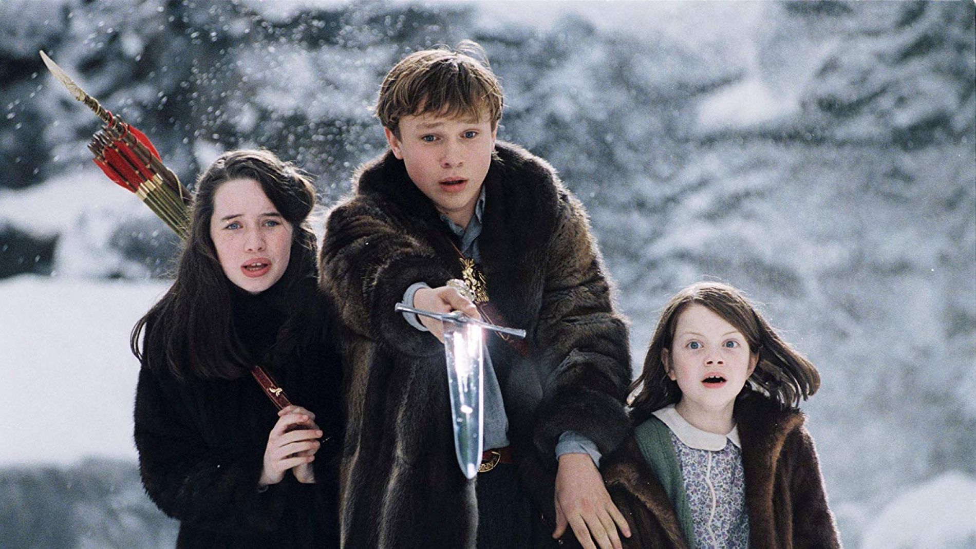 Los protagonistas de 'Las Cr&oacute;nicas de Narnia'