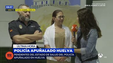 La alcaldesa de Punta Umbría, tras el apuñalamiento a un policía en la playa: 