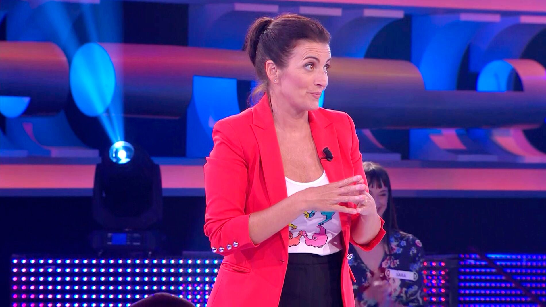 Silvia Abril, a un concursante de ‘¡Ahora caigo!’: “Yo he temido por tus huevos”,