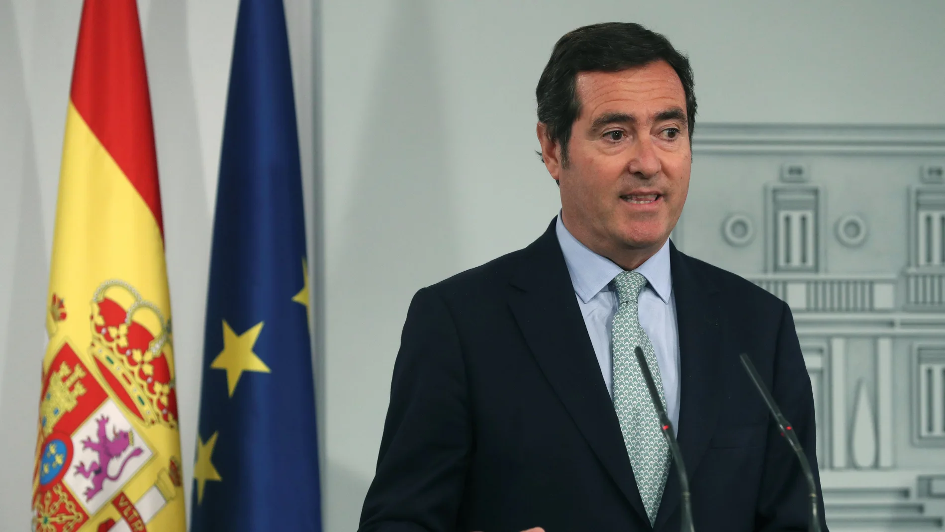 Antonio Garamendi, presidente de la CEOE Antonio Garamendi, presidente de la CEOE