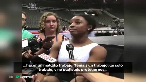 Simone Biles explota contra la Federación de EEUU por el caso Larry Nassar: "Sólo teníais que protegernos" Simone Biles explota contra la Federación de EEUU por el caso Larry Nassar: "Sólo teníais que protegernos"