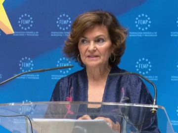 Carmen Calvo, sobre violencia de género: "Me inquieta que haya algún partido que no esté en el pacto"
