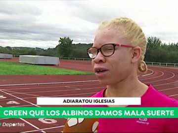 La increíble historia de Adiaratou Iglesias: la atleta más rápida de Galicia es albina y tiene discapacidad visual