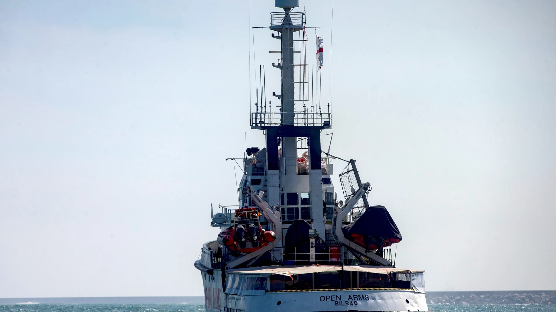 El buque de la ONG Proactiva Open Arms El buque de la ONG Proactiva Open Arms